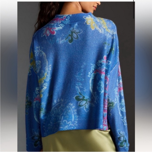 Anthropologie Pilcro The Alani Cashmere Mock Neck Sweater Sz:XL - Picture 6 of 8